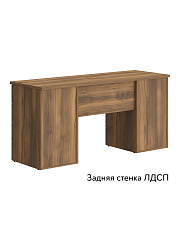 Стол Оливия ОЛ-34 (160х55) дуб барокко янтарный/неаполь